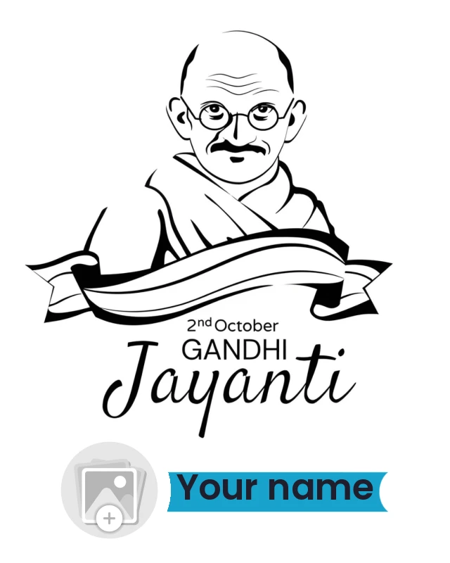 Gandhi Jayanti Social Media Post — Mahatma Gandhi Jayanti Poster