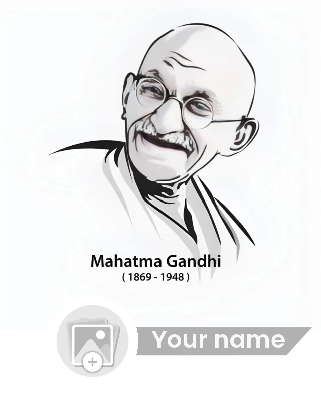 Gandhi Jayanti Tribute — Mahatma Gandhi Jayanti Poster