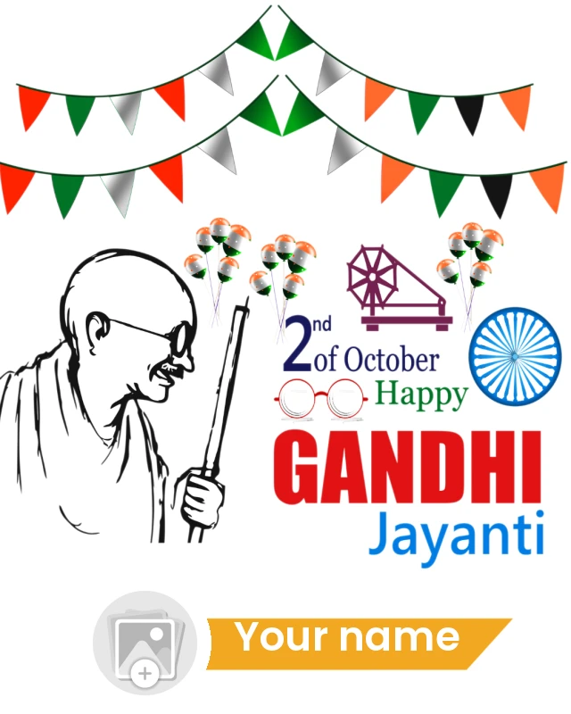 Gandhi Jayanti wishes — Mahatma Gandhi Jayanti Poster