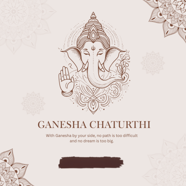 Ganesh Chaturthi poster — Ganesh Chaturthi Poster