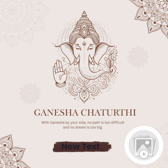Ganesh Chaturthi poster — Ganesh Chaturthi Poster