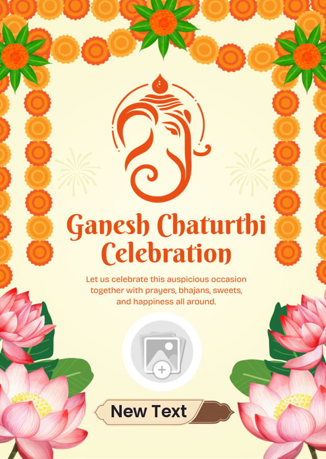 Ganesh Chaturthi poster — Ganesh Chaturthi Poster