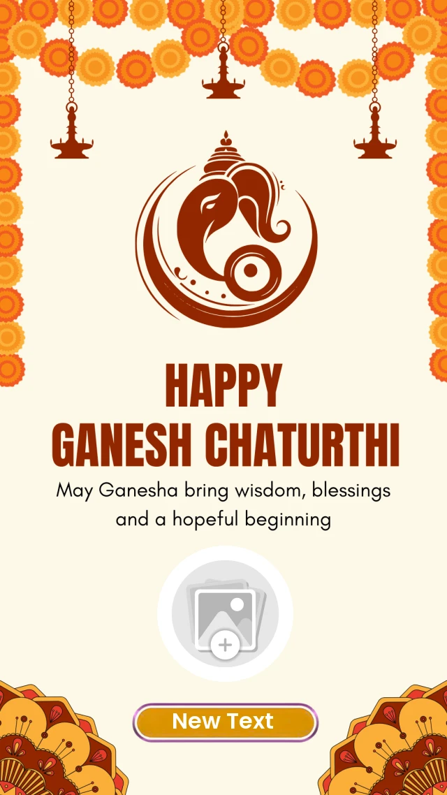 Ganesh Chaturthi poster — Ganesh Chaturthi Poster