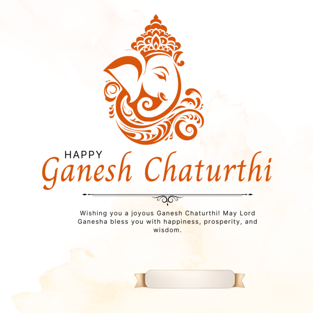 Ganesh Chaturthi poster — Ganesh Chaturthi Poster