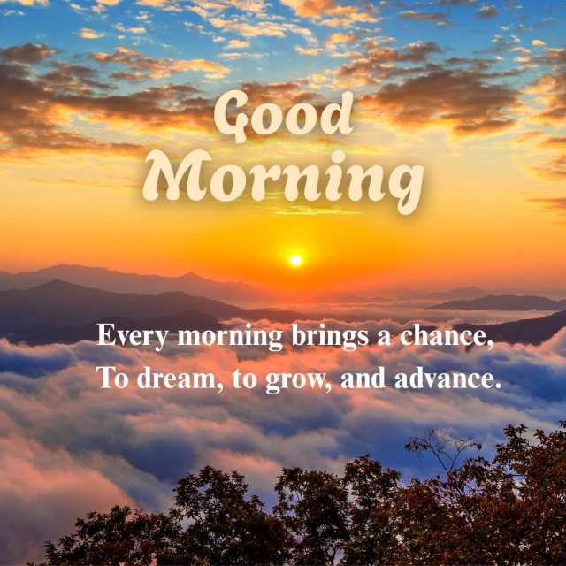 Good Morning Motivational Quotes | Stay Positive — Good Morning Poster template