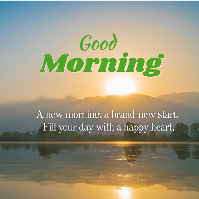 Good Morning Quotes | Start Your Day With Positivity — Good Morning Poster template