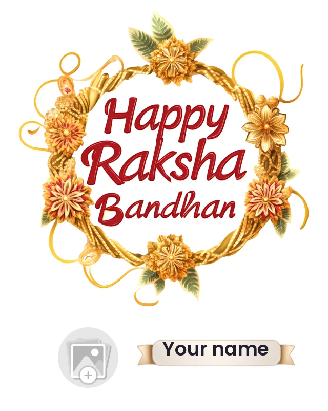 happy Raksha bandhan new image — Raksha Bandhan Poster template