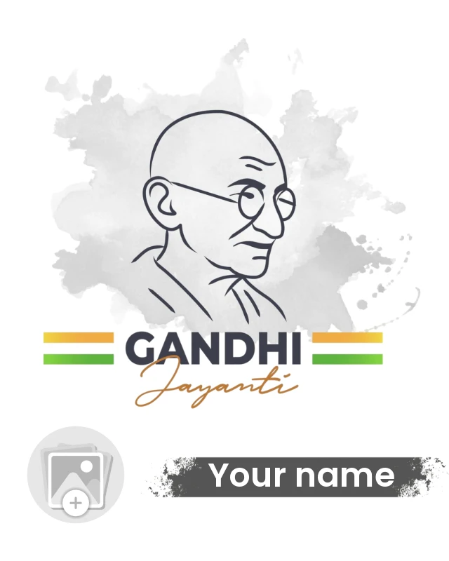 Mahatma Gandhi Tribute — Mahatma Gandhi Jayanti Poster