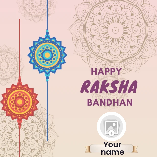 Raksha bandhan instagram poster — Raksha Bandhan Poster template